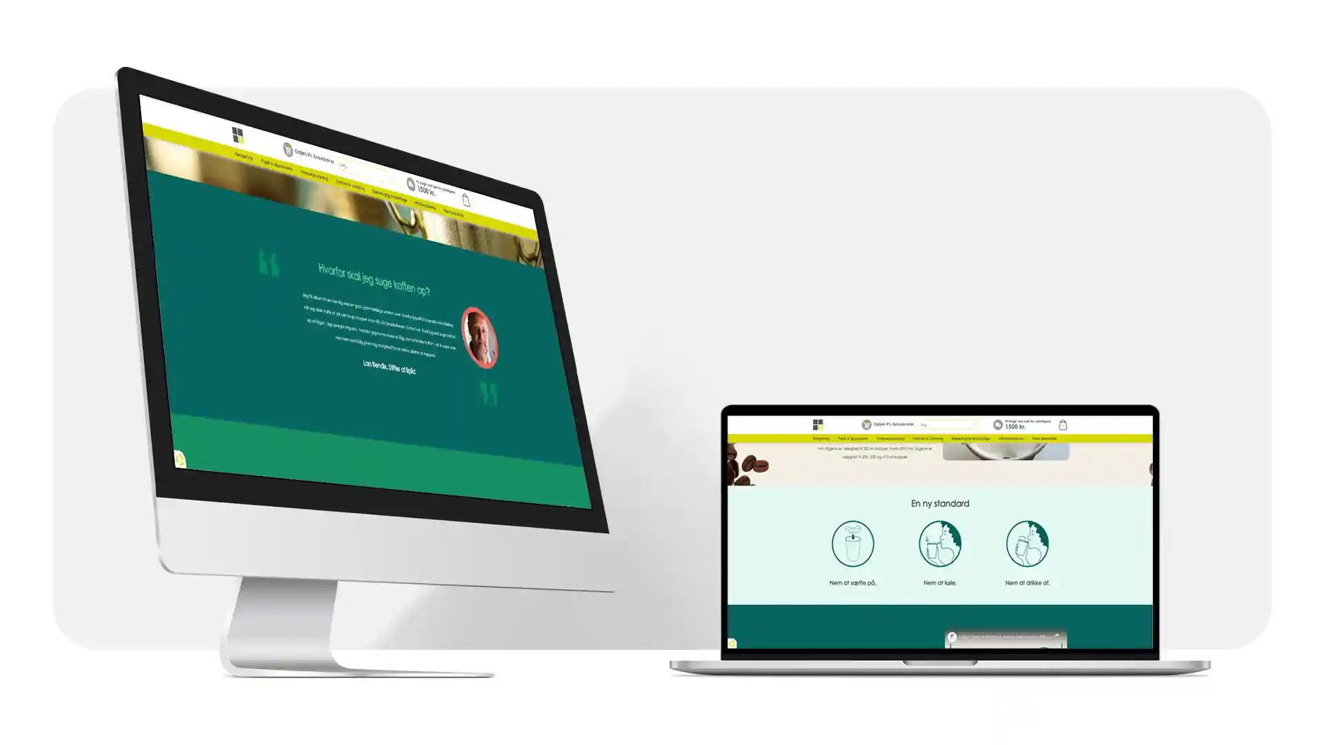 Landingsside - desktop