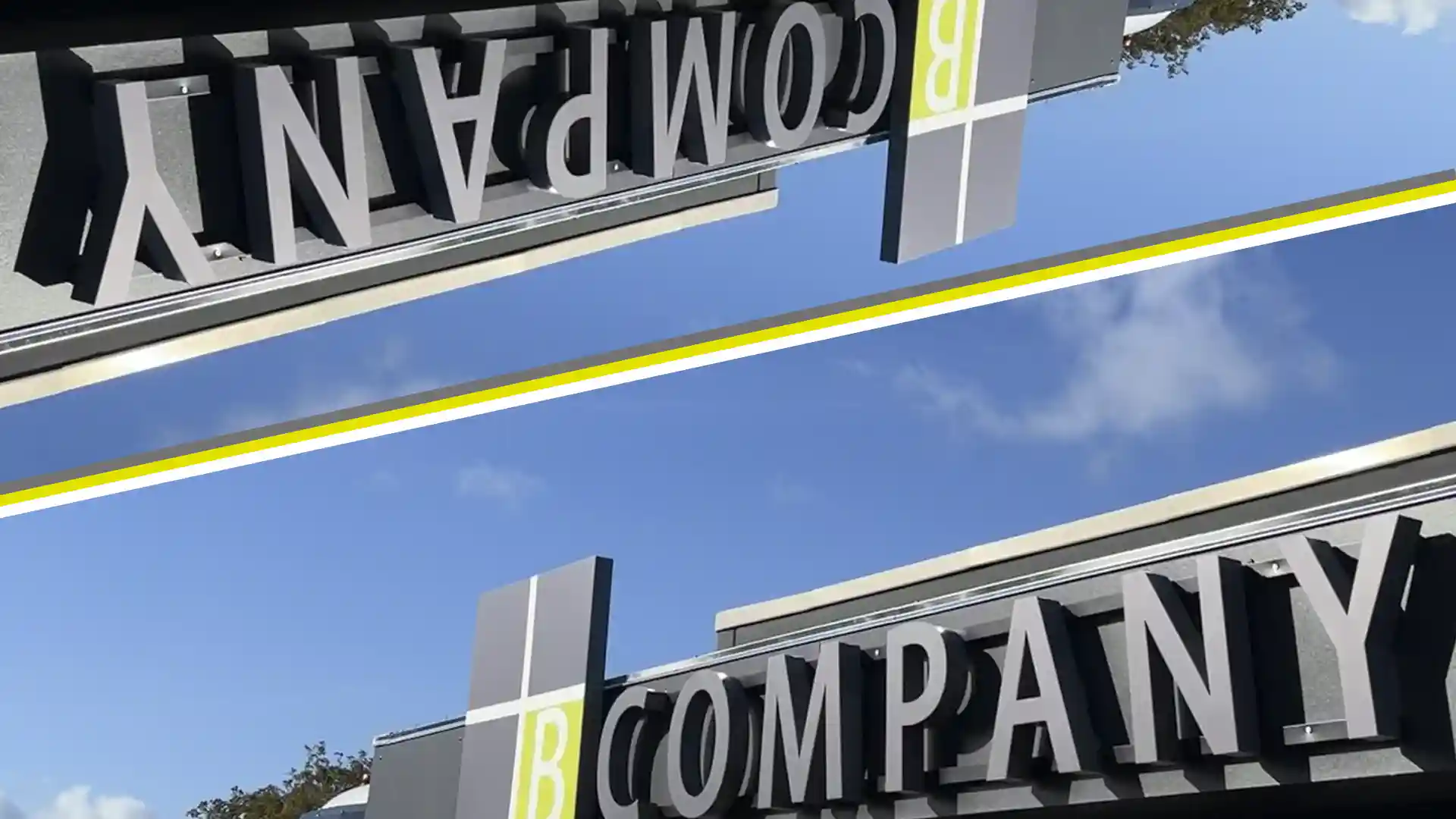 skilte til virksomhedsfacade